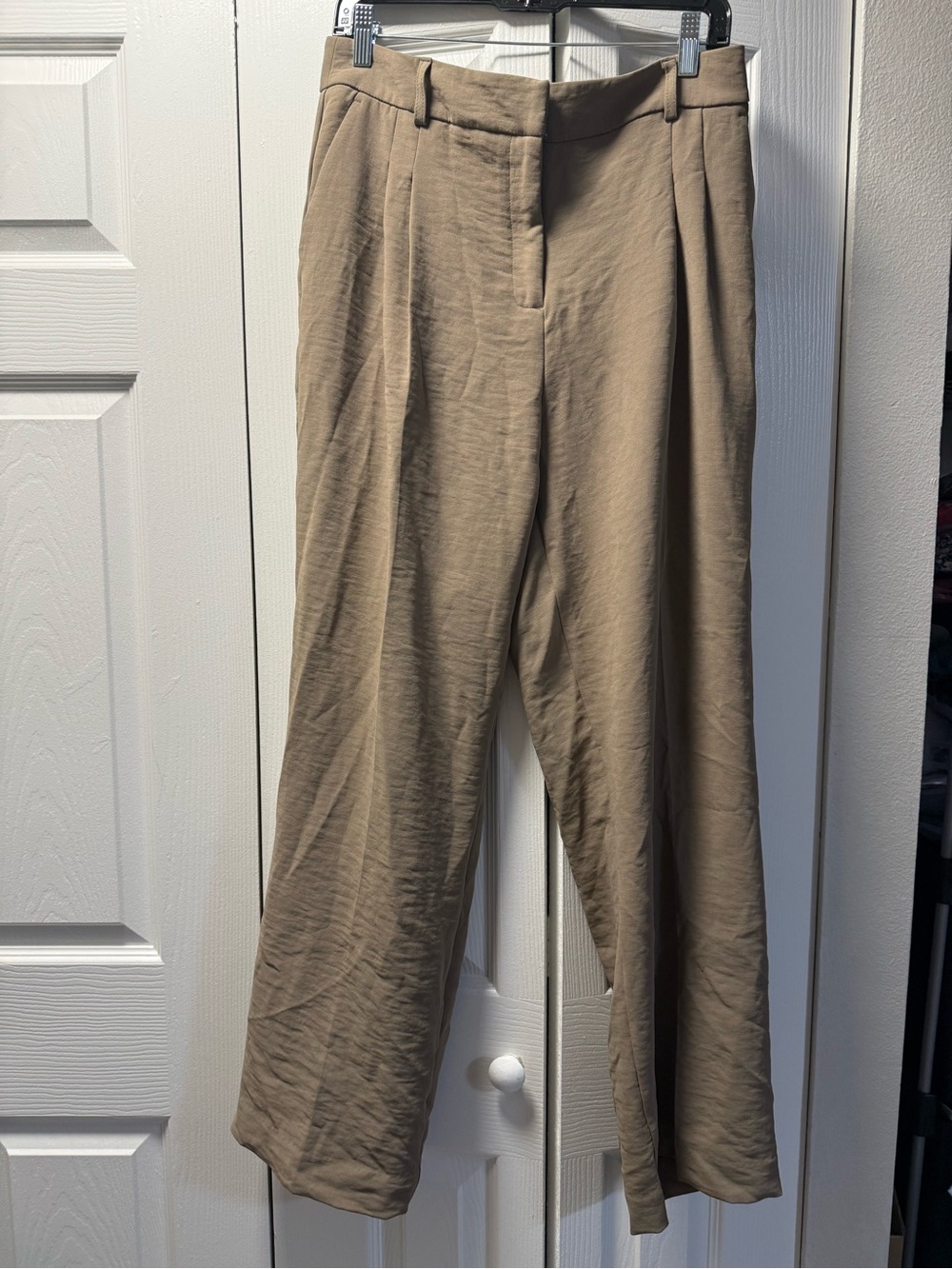 Christian Lacroix Men's Khaki Dress Chinos